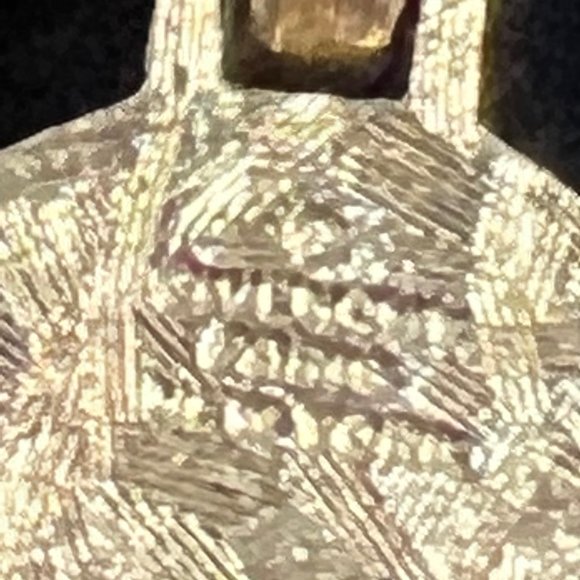 VTG Givenchy Style Gold Tone Faux Pearl 6 Strand Necklace W/Pink Pendant (2705) - Picture 8 of 10